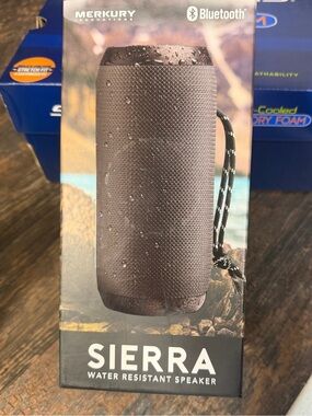 Merkury Sierra Portable Bluetooth Speaker — Black